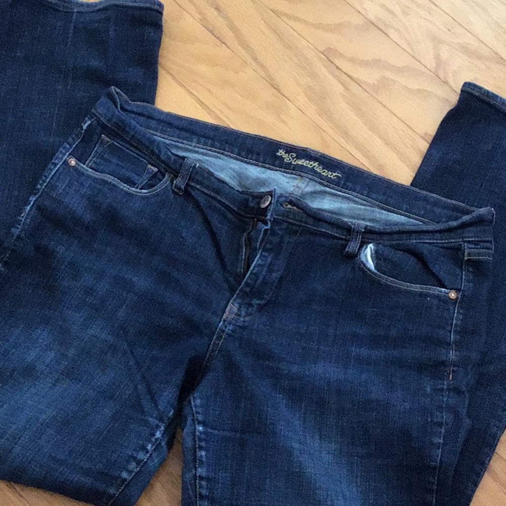 Old Navy Sweetheart blue jeans 14 long